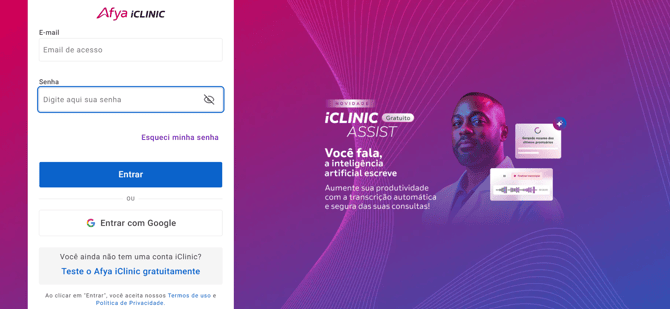 Esqueci minha senha 1 at